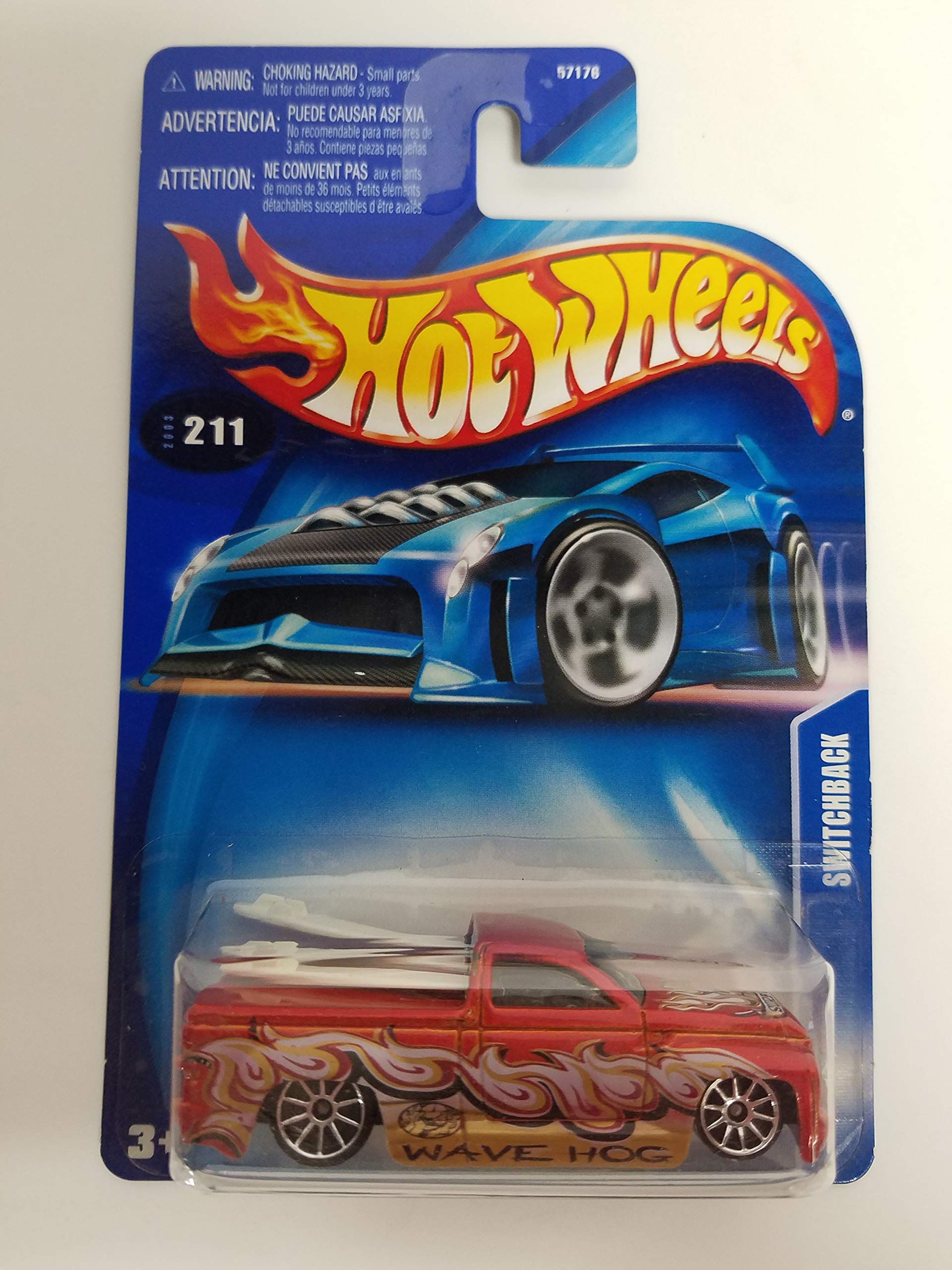 Hot Wheels Switchback 2003 Diecast Car Model No. 211 - Collectible Toy Car for Kids & Adults, Perfect for Display, Racing Play & Gift Giving