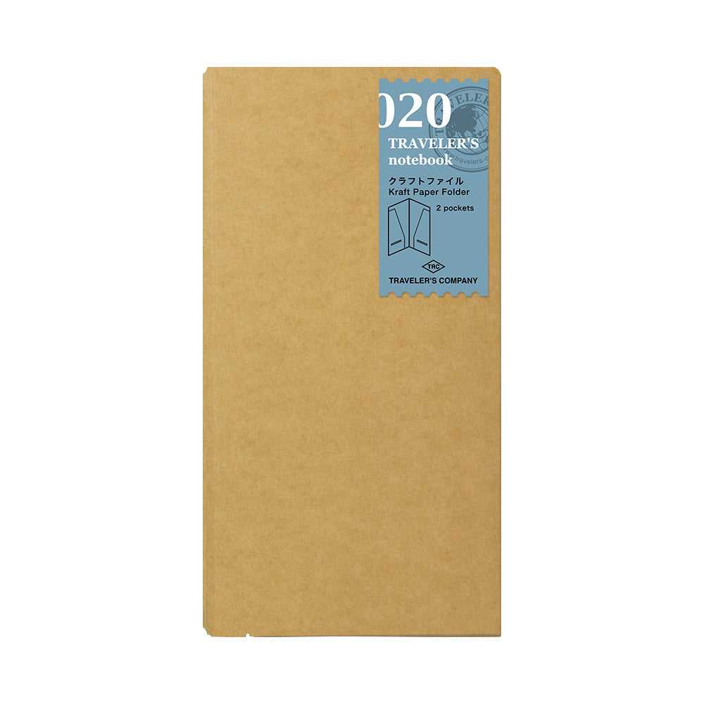 Traveler's Notebook Refill - Kraft Paper Folder for Journaling, Sketching & Note Taking - Perfect for Travelers, Artists & Students