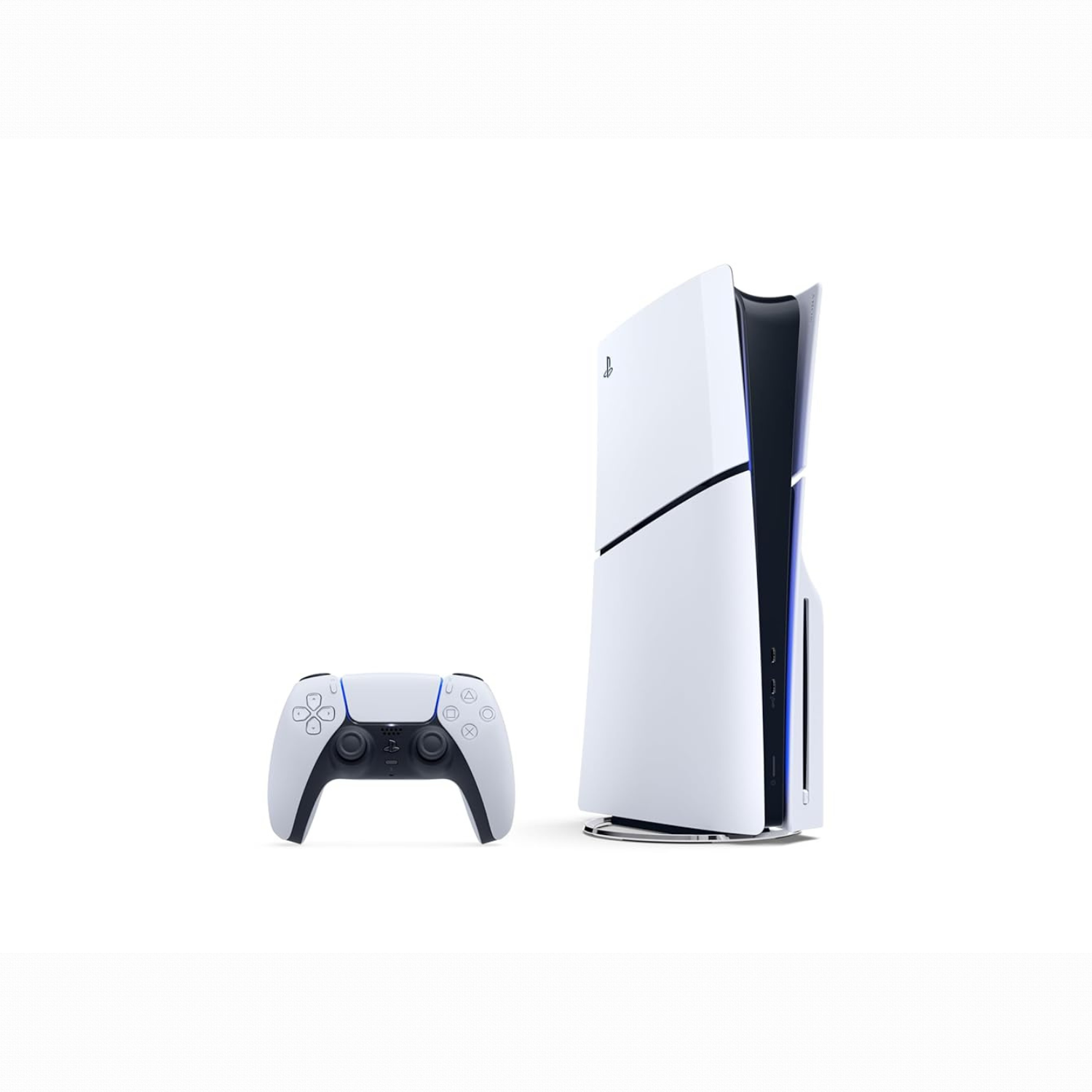 Sony PlayStation 5 Slim Console Disc Edition - Renewed with 6-Month Warranty | Next-Gen Gaming for 4K UHD, VR & Online Multiplayer | Perfect for Home Entertainment & Gaming Parties
