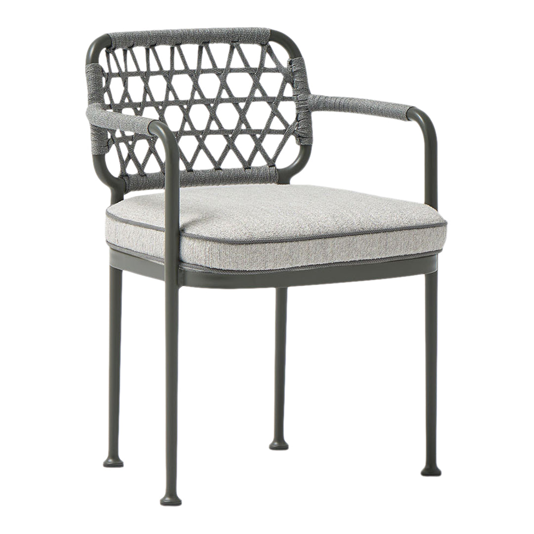 Curio Outdoor Dining Armchair - Weather-Resistant Patio Chair for Garden, Poolside & Restaurant Use