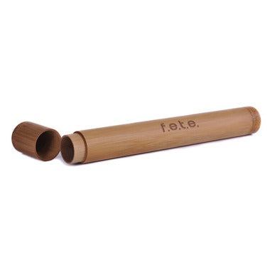 Eco-Friendly Bamboo Toothbrush Travel Case - Biodegradable & Sustainable for Camping, Travel & Daily Use