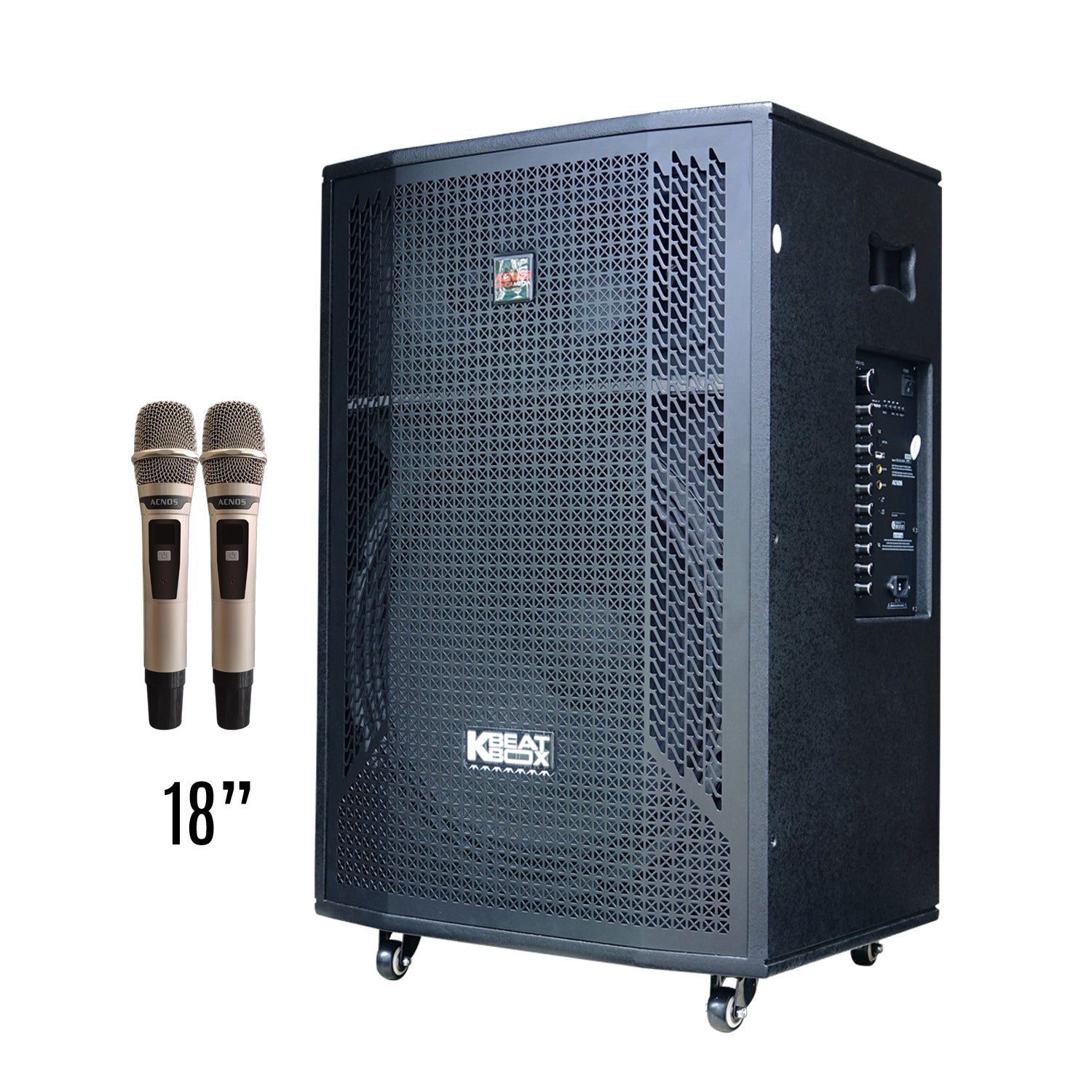 Acnos Soncamedia Kbeatbox CB 51NEO Professional Karaoke Speaker System with Powerful Sound - Perfect for Home Parties, Outdoor Events & Live Performances