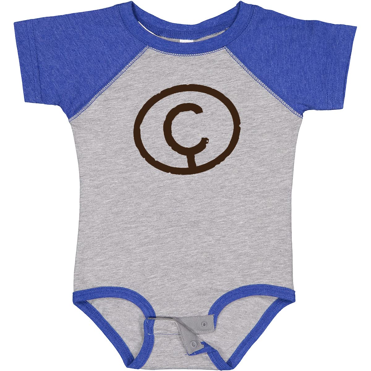 Inktastic Custom Monogram Letter C Baby Bodysuit - Personalized Initial Onesie for Newborns & Infants - Perfect for Gifts, Photos & Everyday Wear