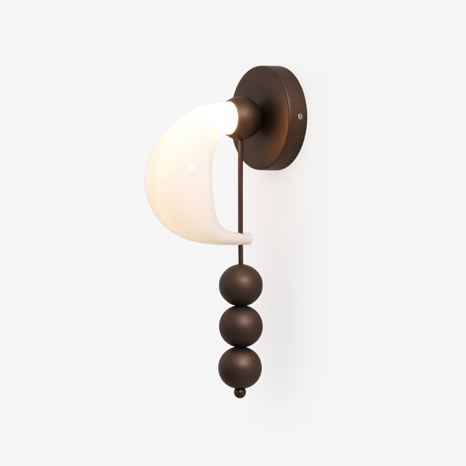 Alabris Modern Wall Light - Sleek Indoor/Outdoor Sconce with Dimmable LED - Perfect for Bedroom, Living Room, Porch & Patio Lighting