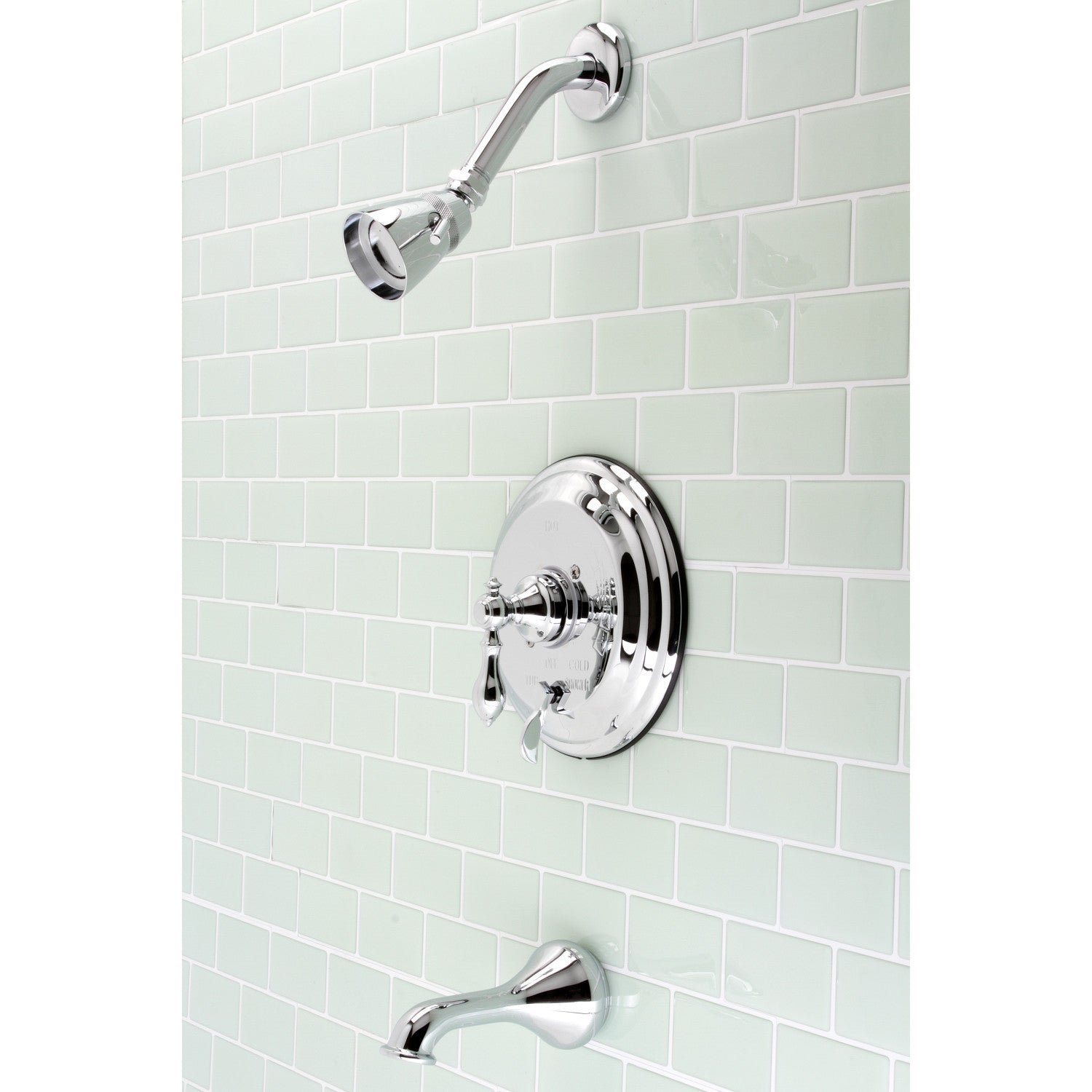American Classic KB36310ACL Single Handle Pressure Balanced Tub and Shower Faucet in Polished Chrome - Perfect for Bathroom Renovation and Modern Home Upgrade