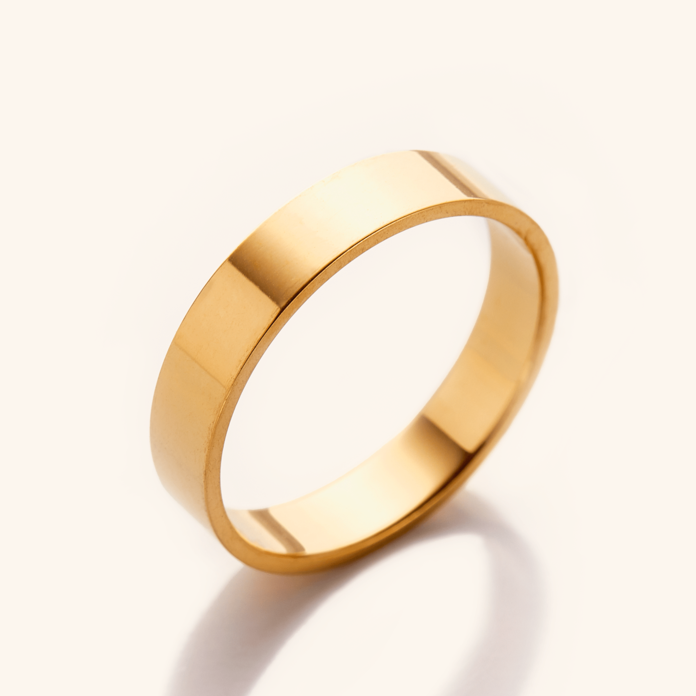 Essential Ring - Minimalist Stainless Steel Band for Men & Women | Wedding, Engagement, Promise & Fashion Jewelry | Perfect for Everyday Wear & Special Occasions