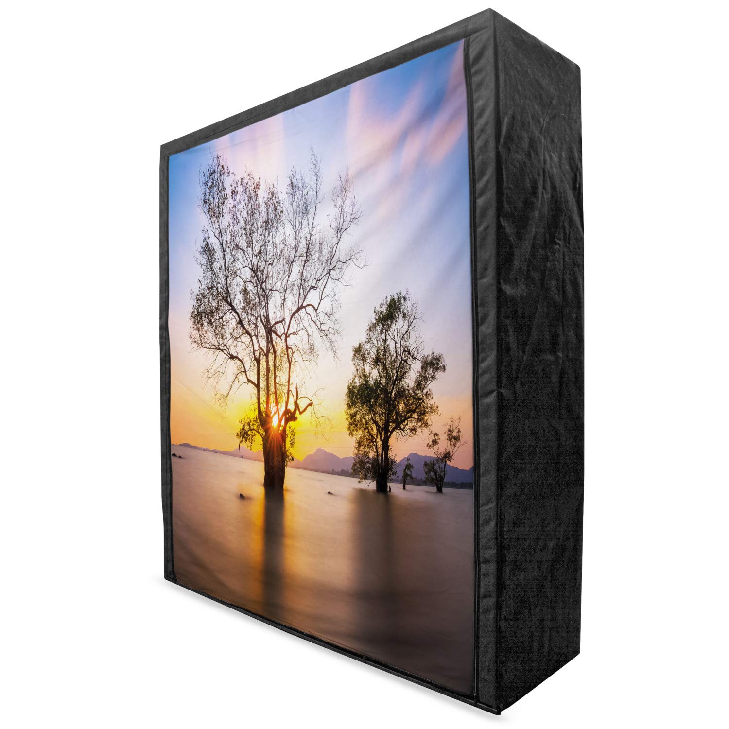 Ambesonne Coastal Portable Fabric Wardrobe - 59