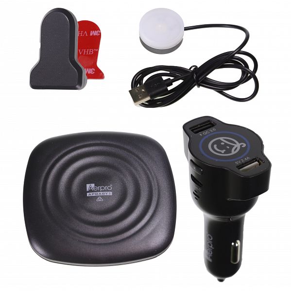 Aerpro APBABY1 Baby Car Seat Alarm System - Child Safety Reminder for Vehicles, Prevents Leaving Baby in Car - Perfect for Parents, Caregivers & Travel