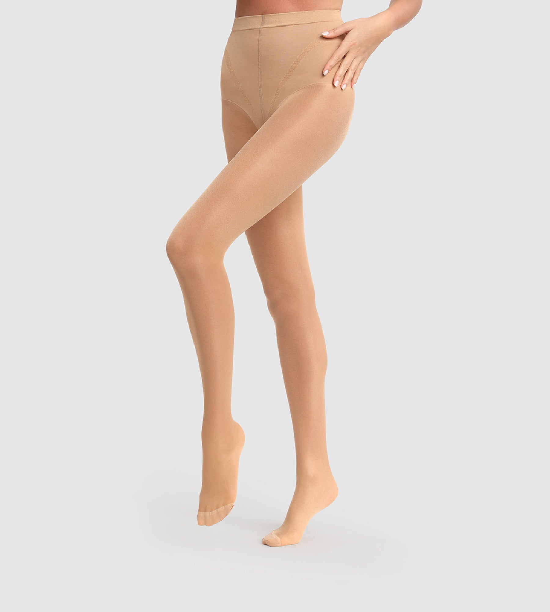 Golden Skin Tone Shaping Tights 25D - Slimming & Comfortable Waist Control for Everyday Wear & Special Occasions