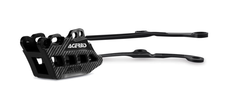 Acerbis 09-16 Kawasaki KX250F KX450F Chain Guide Slider Kit 2.0 Black - Dirt Bike Motorcycle Protection for Off-Road Racing & Trail Riding