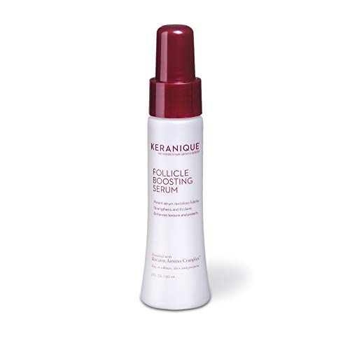 Keranique Follicle Boosting Serum with Keratin Amino Complex for Healthy Hair Growth - DHT Blocker, Scalp Nourishment & Follicle Stimulator | Daily Treatment for Thicker, Fuller Hair | Perfect for Thinning Hair & Hair Loss Prevention