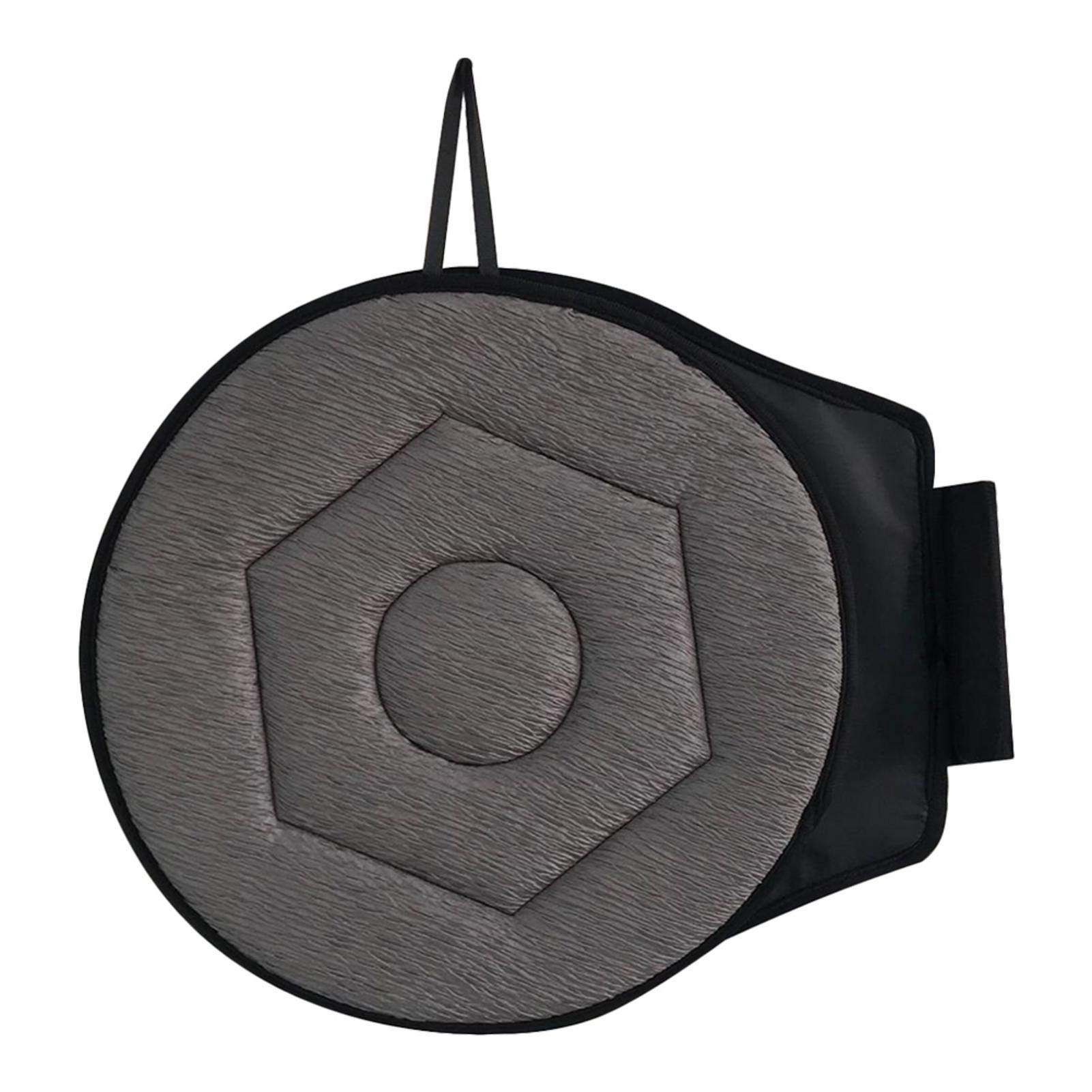 360° Swivel Seat Cushion for Car - Portable Rotating Car Seat Cushion for Adults, Elderly & Pregnancy Support - Comfortable Office Chair & Car Seat Accessory for Long Drives, Work & Home Use