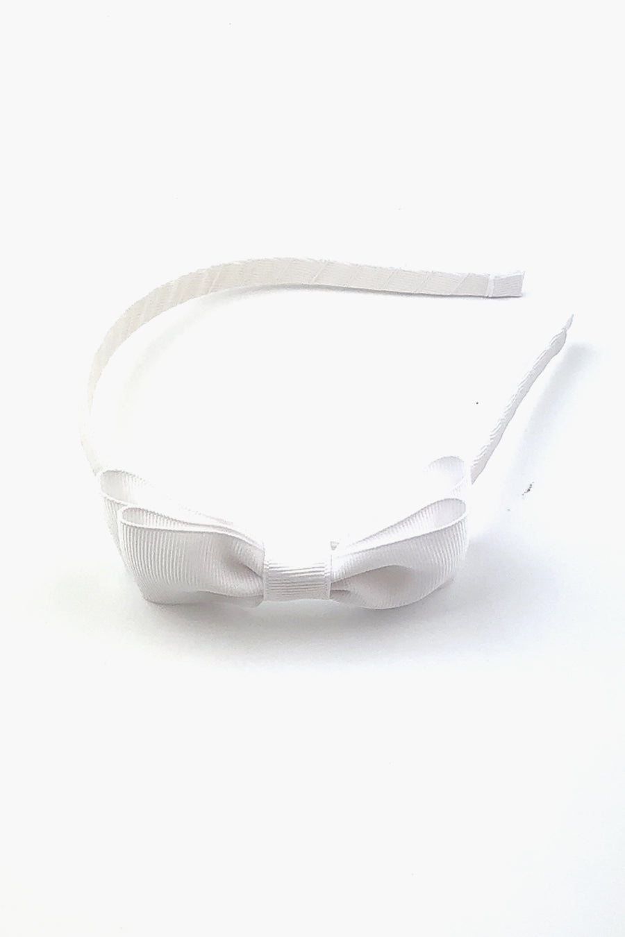 Elegant White Classic Bow Headband for Girls - Perfect for Parties, Weddings & Everyday Fashion Accessories