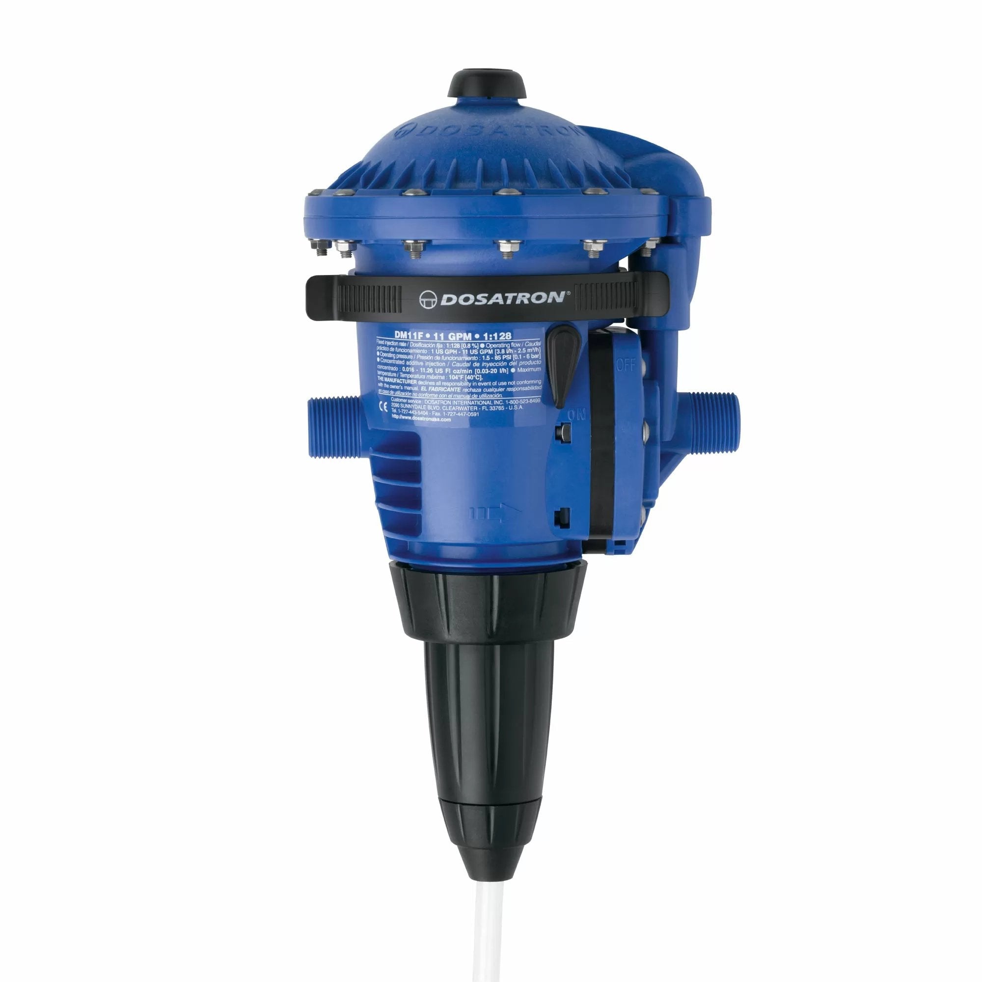 Dosatron® DM11F Diaphragm Medicator - Precision Chemical Dosing System for Agriculture, Irrigation & Water Treatment | High-Performance Liquid Injection Pump