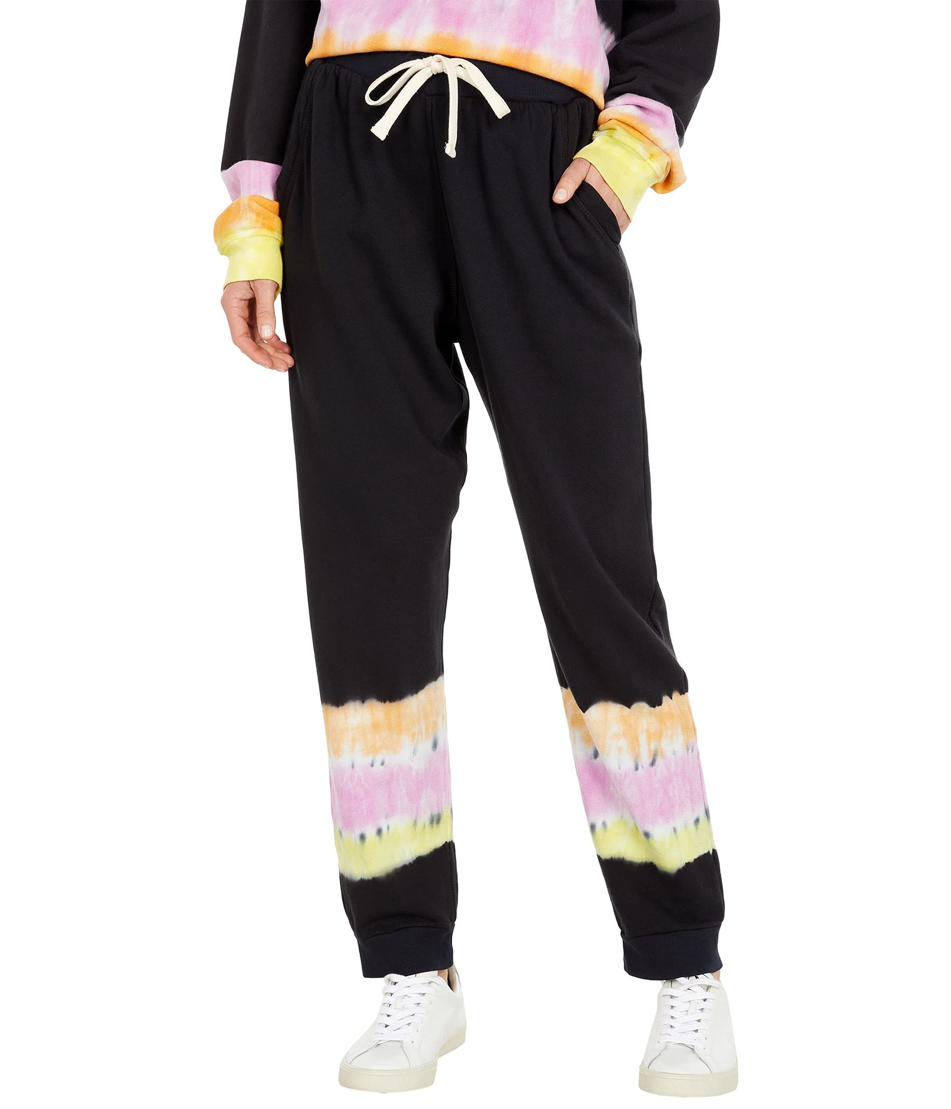 Electric & Rose Harbor Sweatpants for Women - Soft Fleece Lounge Pants with Pockets - Comfortable Casual Wear for Home, Yoga, and Travel