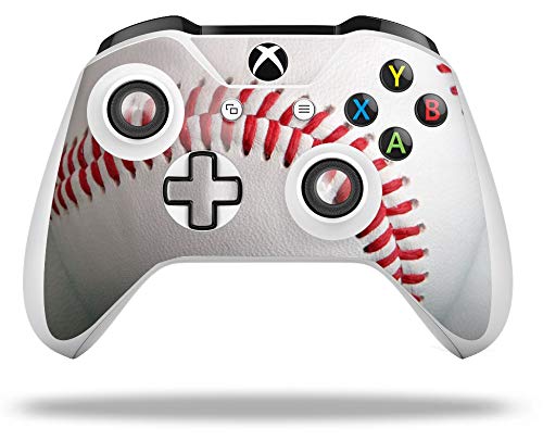 XBOX One S/X Controller Vinyl Skin Wrap - Baseball Design for Gaming