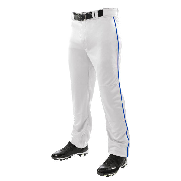 Men's Champro Triple Crown Open Bottom Baseball Pants with Braid - Comfortable & Durable Baseball Uniform for Practice & Games