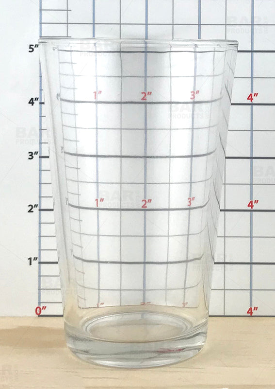 BarConic® 14 Ounce Beverage Mixing Glass - Set of 12 - Perfect for Cocktail Making, Bartending & Home Bar Use