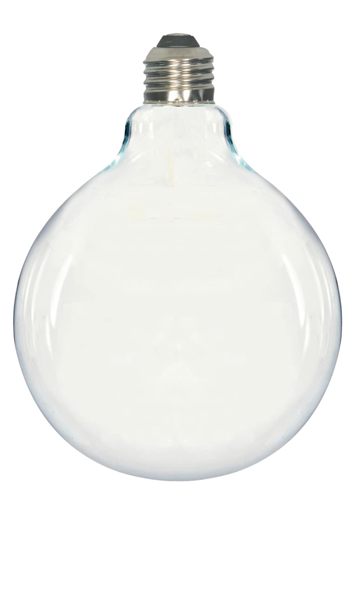 Satco S12112 6.5 Inch 6.5W G40 LED Medium Base Light Bulb - 2700K Warm White Frosted Finish - Energy Efficient Replacement for Home, Office & Commercial Lighting