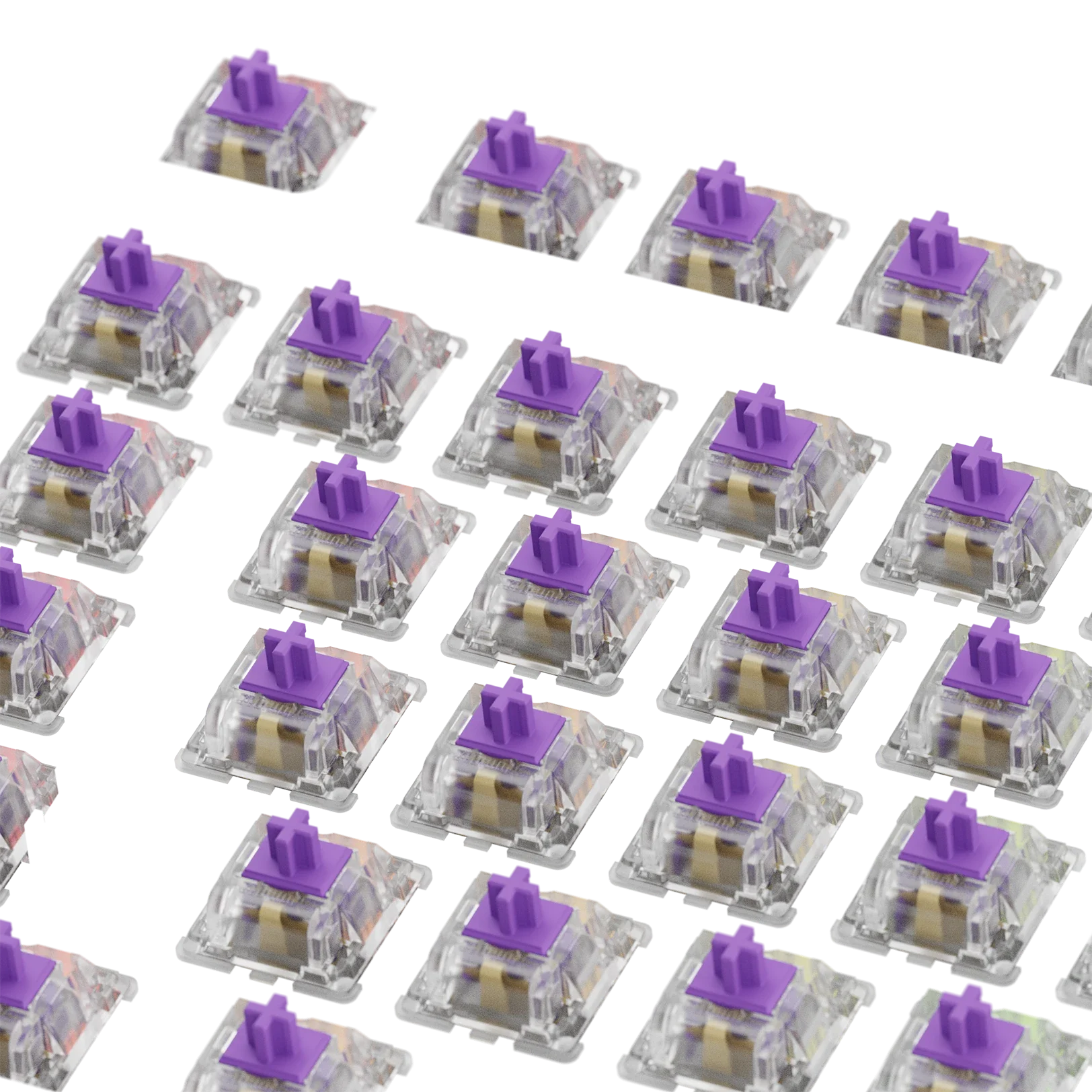 Glorious Mako Standard MX 75 ANSI Mechanical Keyboard Switches - Smooth Linear Switches for Gaming & Typing | Perfect for PC, Mac & Custom Keyboard Builds
