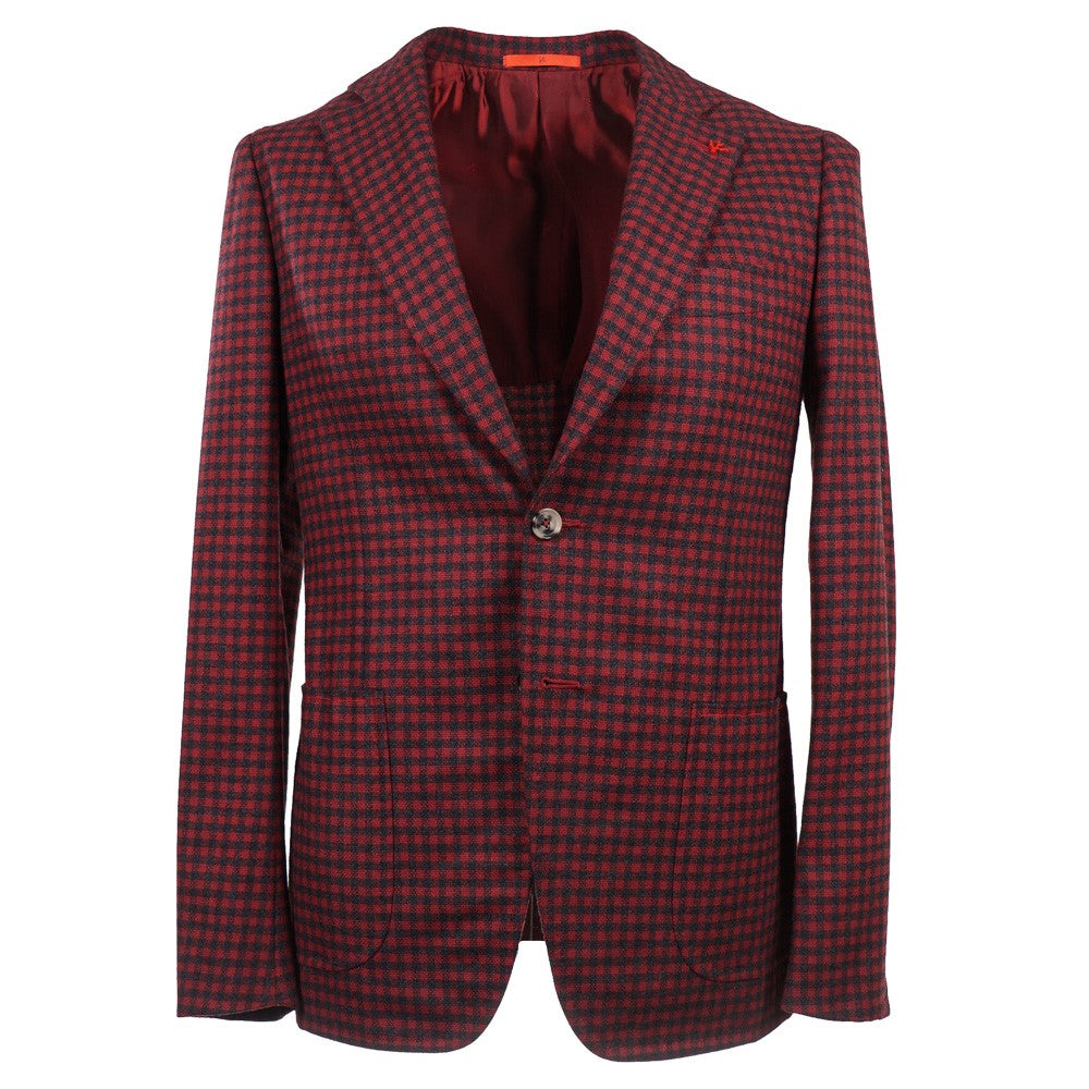 Premium Isaia Wool & Cashmere Sport Coat for Men - Luxury Italian Tailored Blazer for Business, Weddings & Formal Occasions