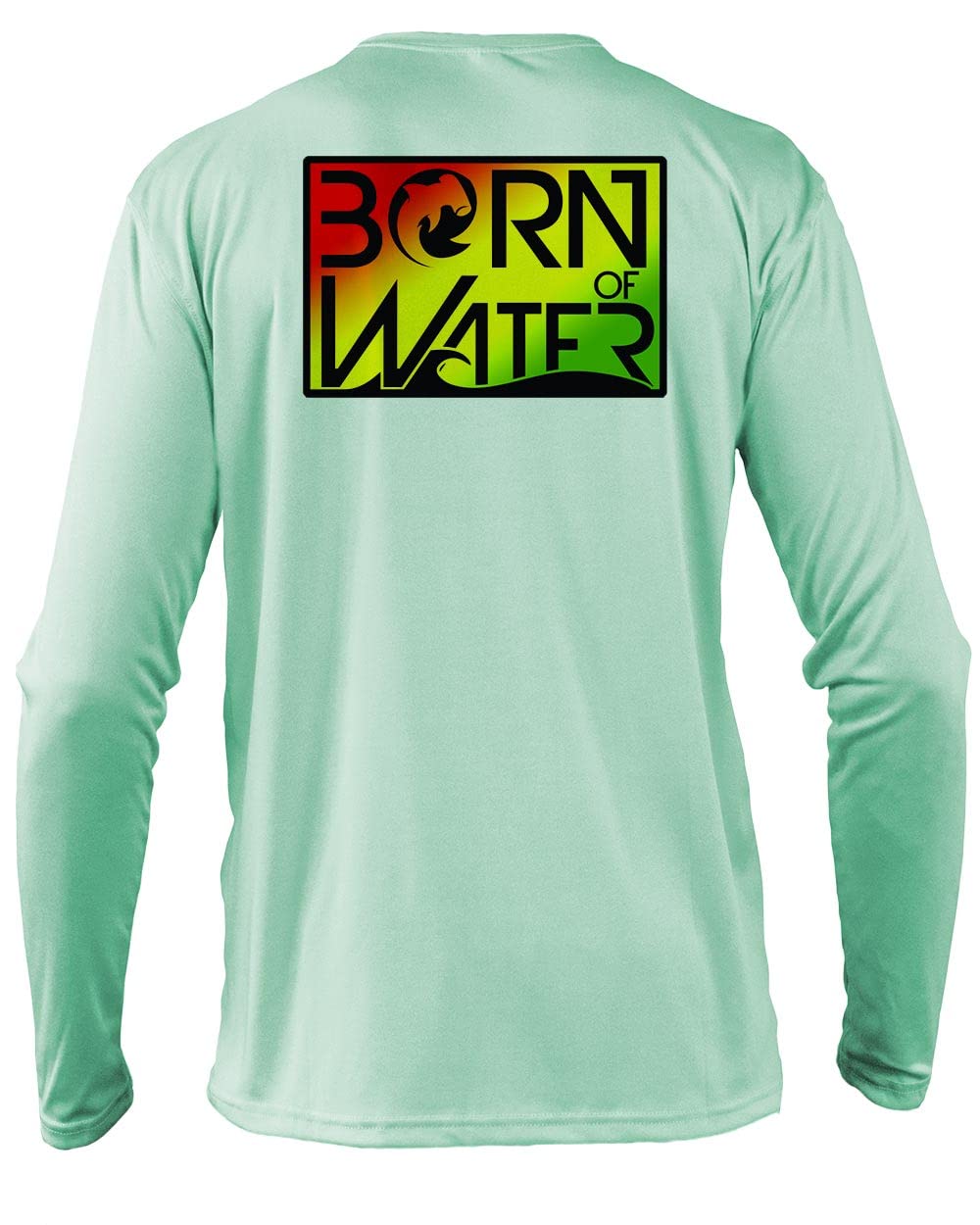 Circling Hammerhead Shark Dive Flag UV UPF+ 50 Long Sleeve Shirt for Scuba Diving, Snorkeling & Water Sports