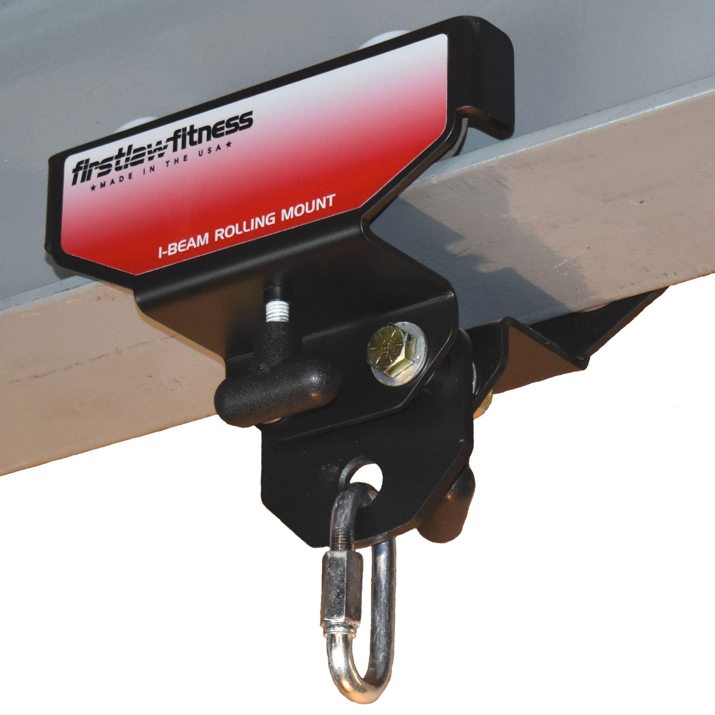 Heavy Duty I-Beam Rolling Punching Bag Mount - Adjustable 3.5