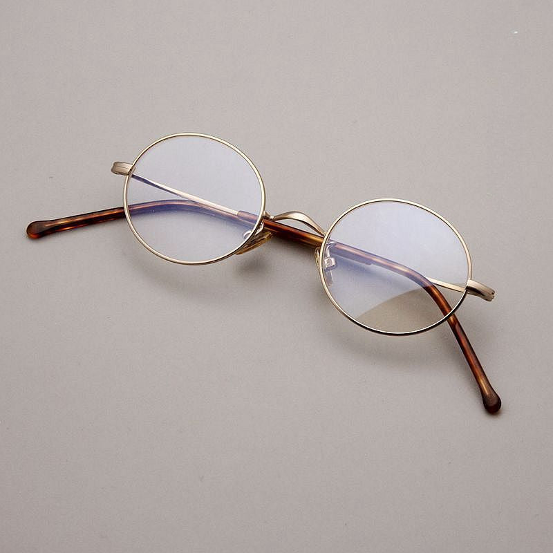 Stylish Metal Oval Glasses Frames V14 - Lightweight Durable Eyewear for Men & Women - Perfect for Reading, Fashion, and Everyday Wear