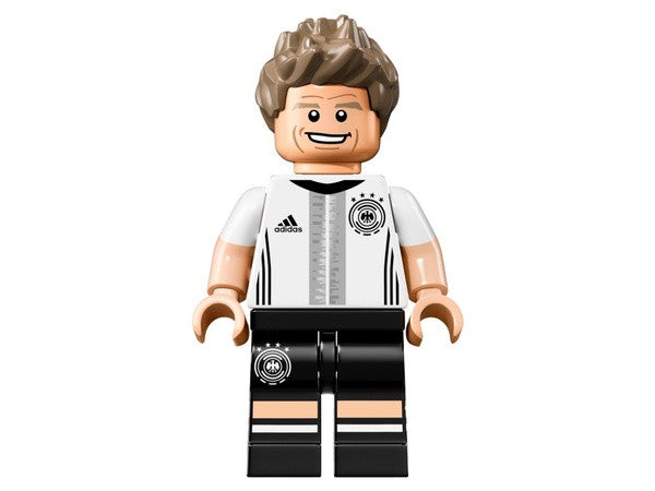 Thomas Müller German National Team LEGO Minifigure - Official DFB Collectible for Soccer Fans & LEGO Enthusiasts - Perfect for Display, Gifts, and Football Memorabilia Collections