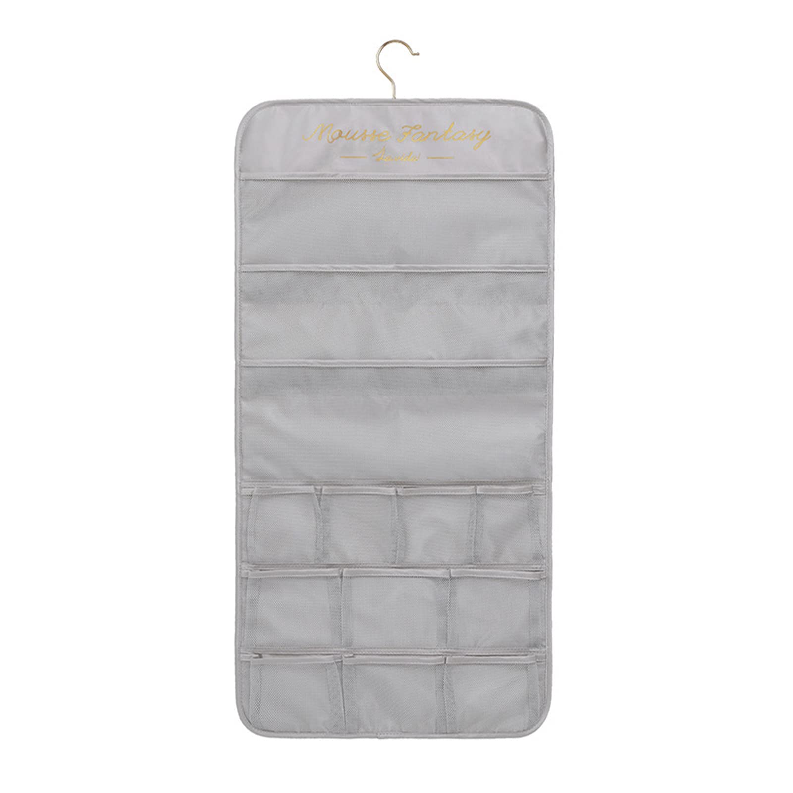 Porfeet Double-Sided Closet Organizer - Ventilated Polyester Storage Bags for Bras, Socks & Underwear | Space-Saving Wardrobe & Bedroom Organization Solution | Perfect for Small Closets, Drawers & Travel Packing