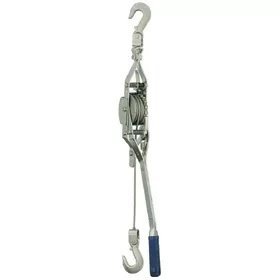 1 Ton Heavy Duty Power Pull Come Along Winch - Perfect for Towing, Recovery, and Construction Projects