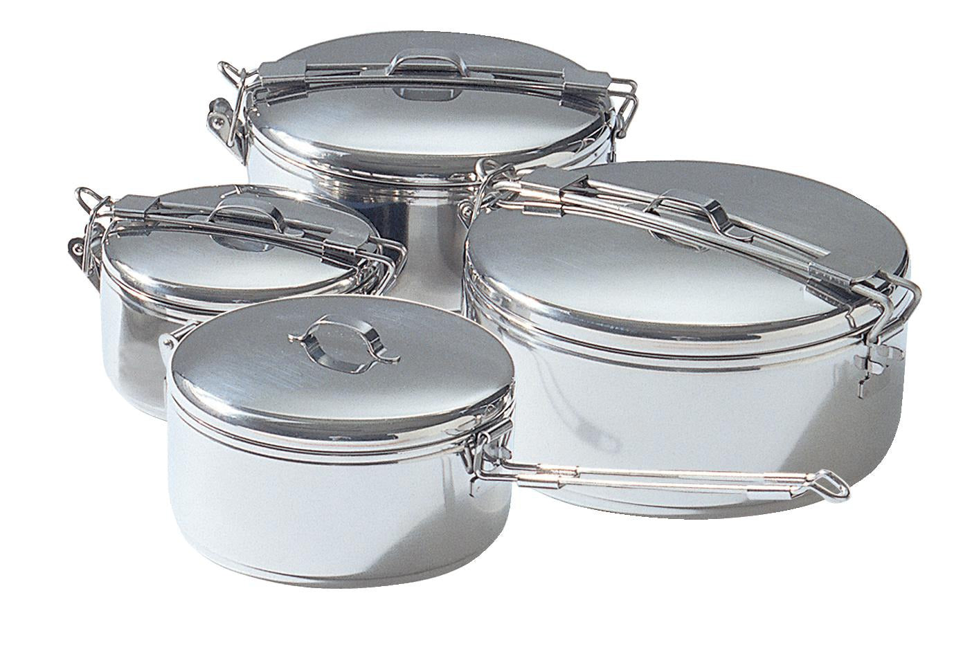 Alpine™ Stowaway Pots - Lightweight Camping Cookware Set for Backpacking, Hiking & Outdoor Adventures - Compact Nesting Design for Easy Storage & Travel