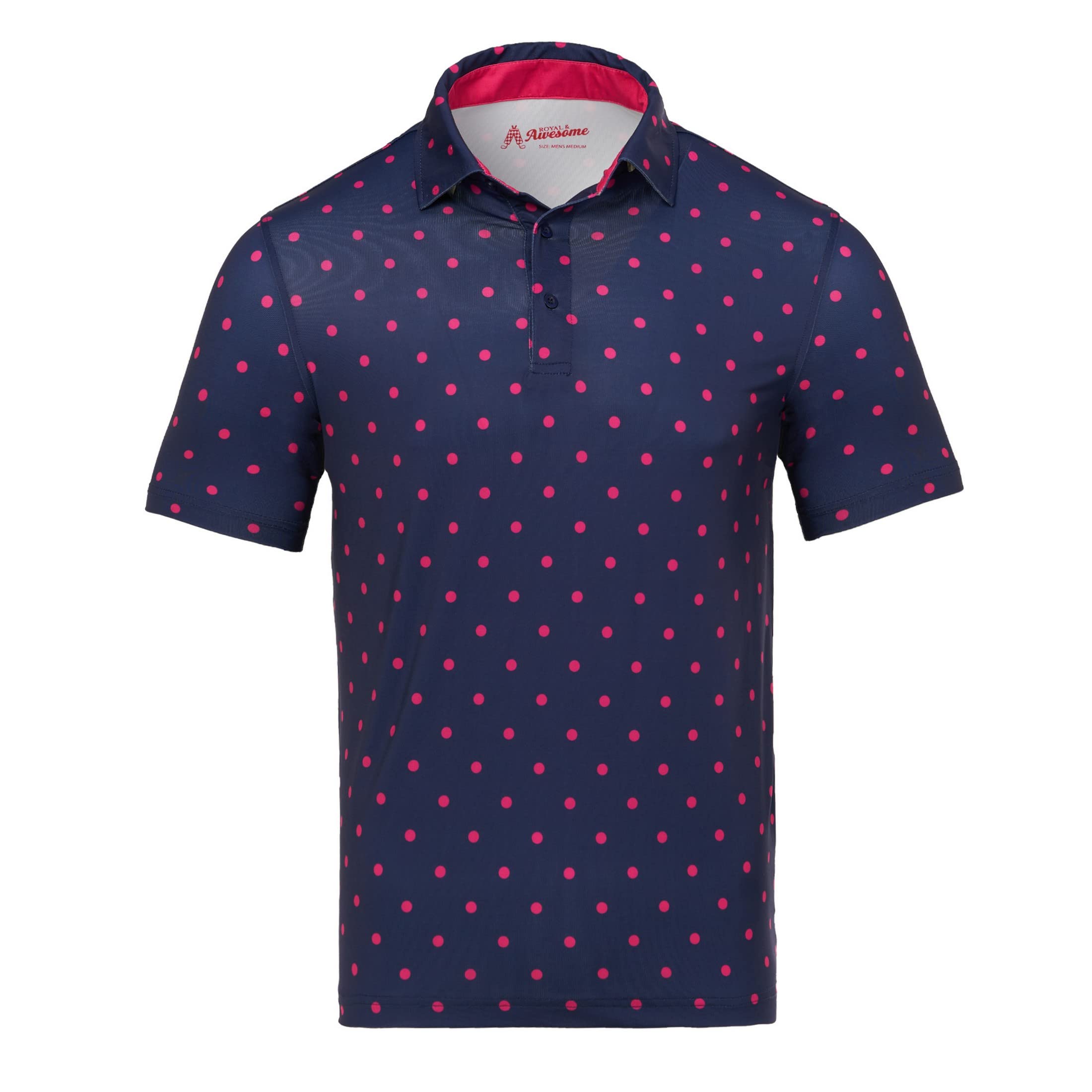 Funny Golf Shirts for Men - Royal & Awesome Crazy Golf Polos with Humorous Designs | Perfect for Golf Tournaments, Casual Wear & Gag Gifts