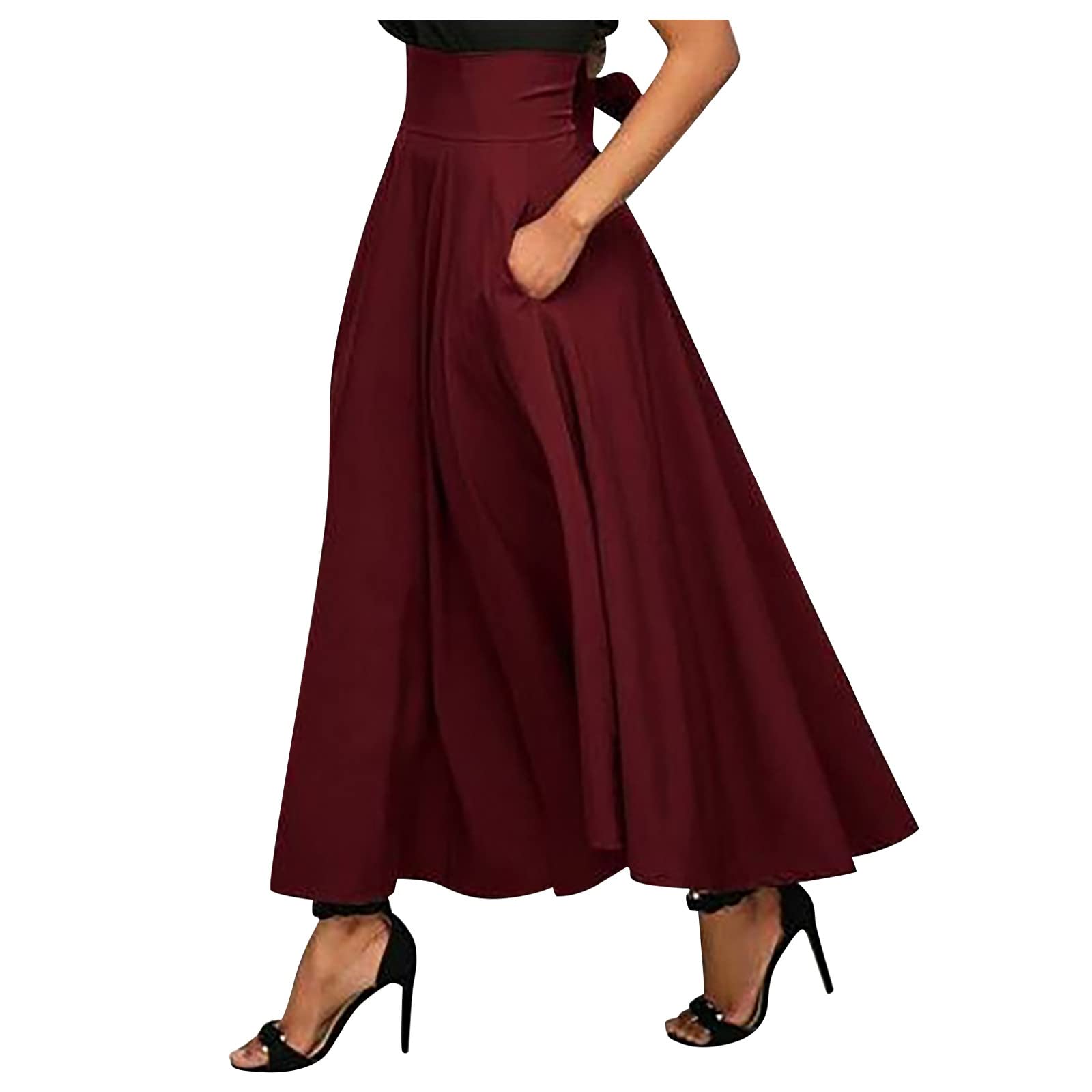 Elegant Green Maxi Summer Dress for Women - Formal Wrap Dress for Wedding Guest, Party, Vacation & Special Occasions
