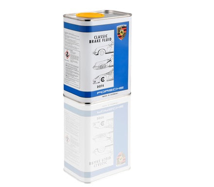 Porsche Classic DOT 4 Brake Fluid - 500ml Premium High-Performance Brake Fluid for Porsche 911, 944, 928 & Classic Cars - Ideal for Track Days, Racing & Street Use