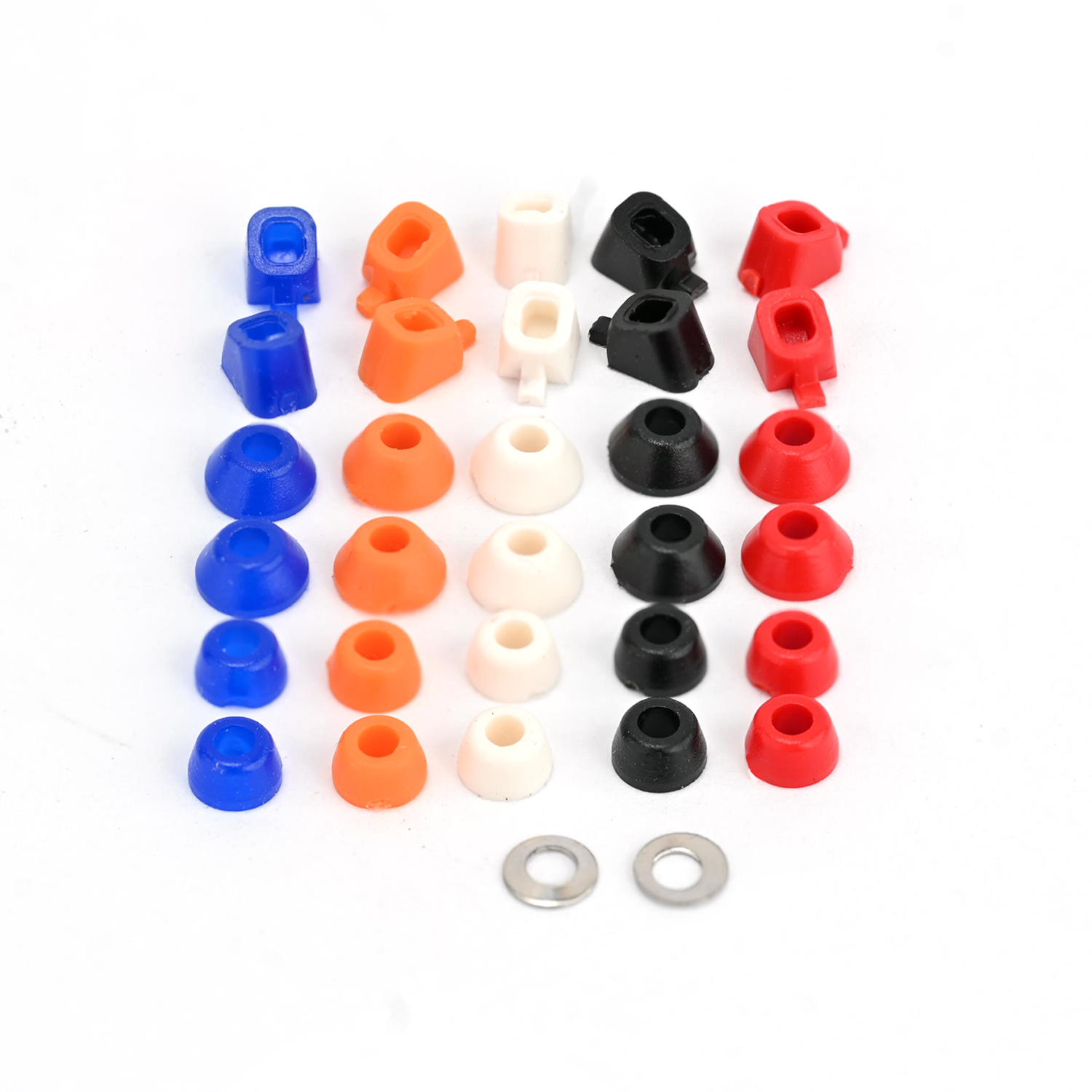 Blackriver First Aid Fingerboard Bushings Ultimate Pack - High Performance Skateboard Bushings for Smooth Tricks & Precision Control - Perfect for Fingerboarders & Skate Enthusiasts