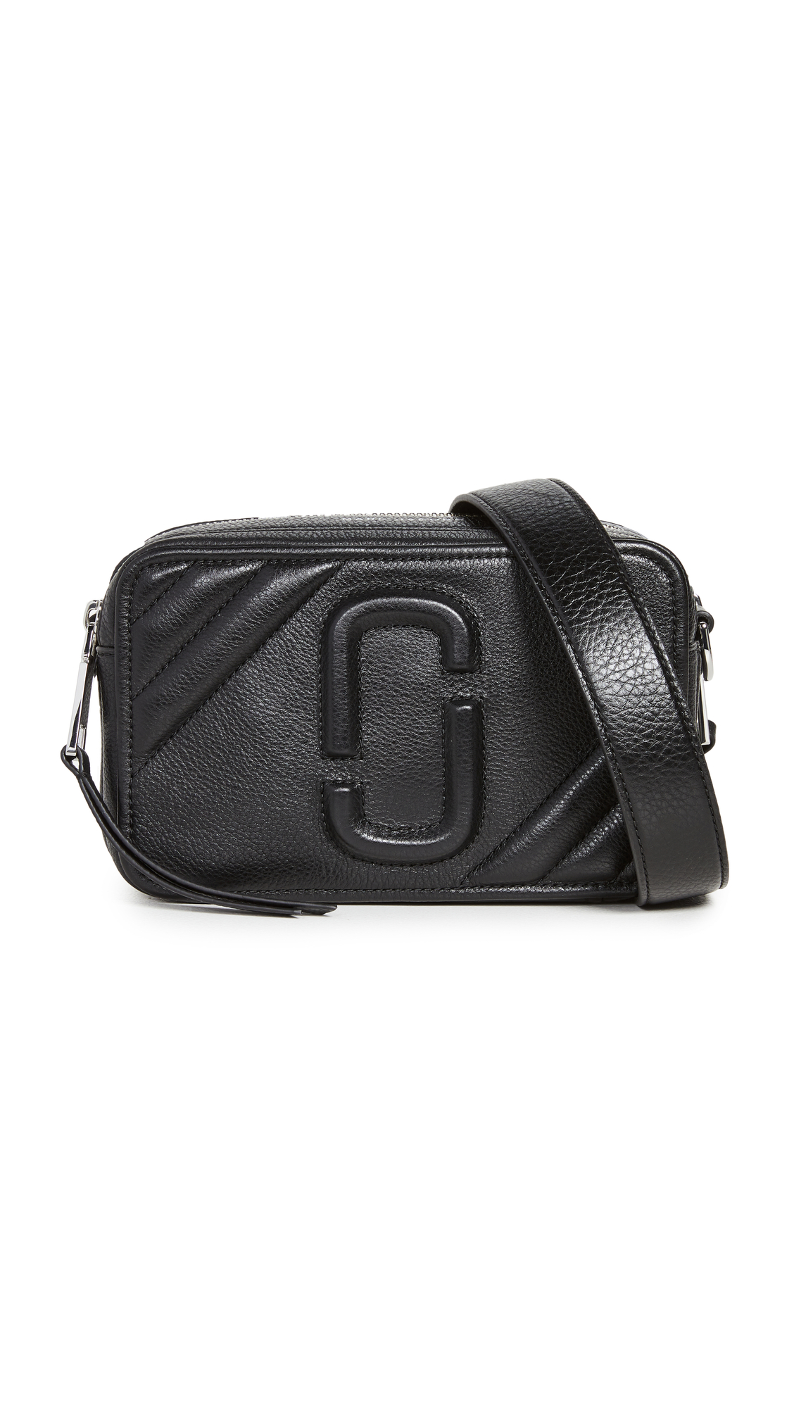 Marc Jacobs Women's The Moto Shot 21 Camera Bag - Stylish Leather Crossbody Purse for Everyday Use, Travel & Date Night