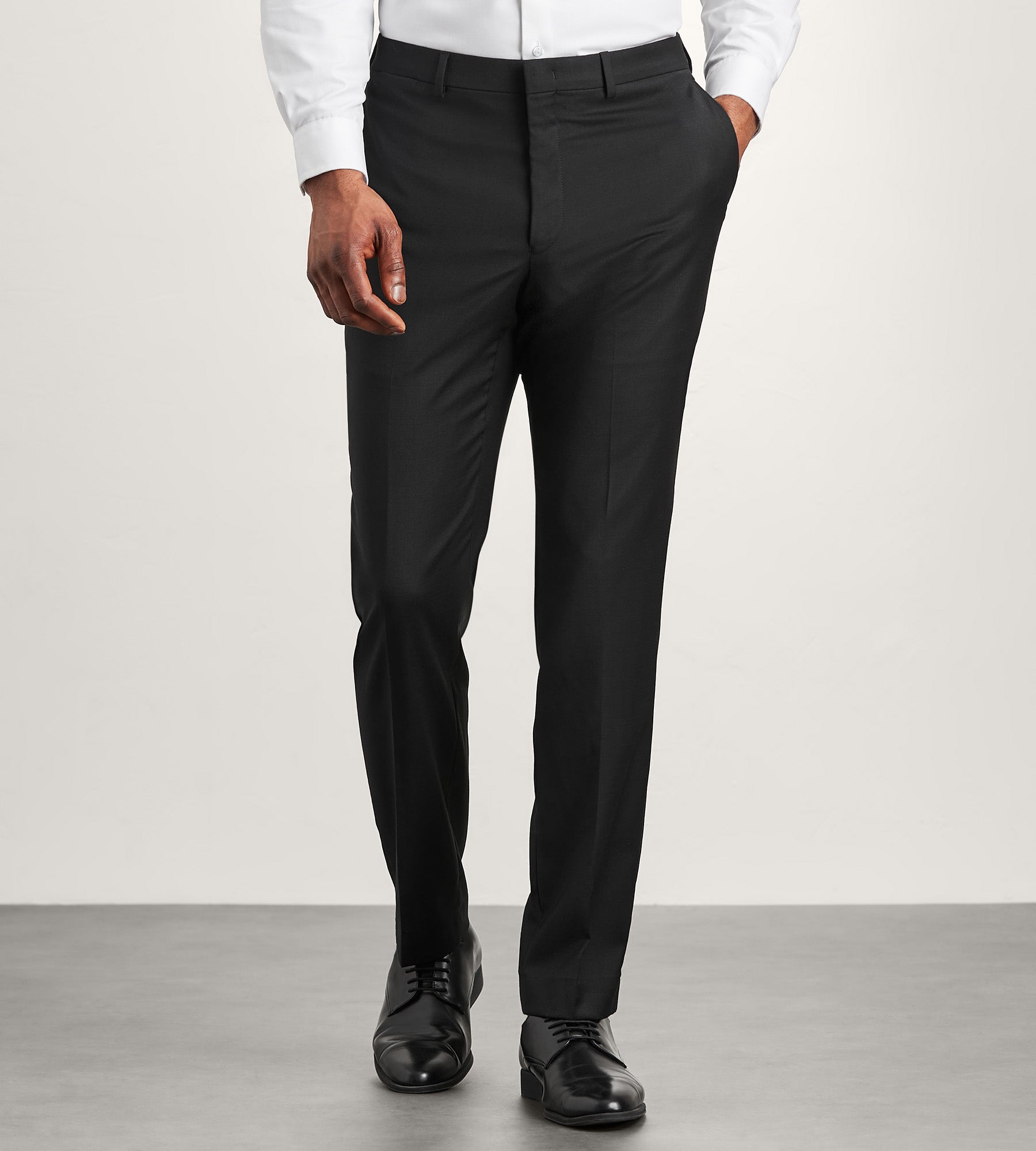 Premium Modern Fit Wool Suit Pants for Men - Comfortable & Stylish Business Attire - Perfect for Office, Weddings & Formal Events