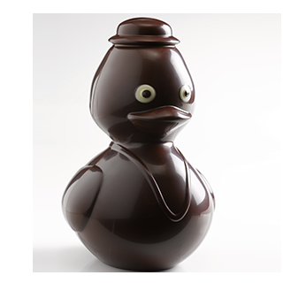 Premium Duck-Shaped Chocolate Mold - 17.5 cm (6.9 inch) Silicone Baking Tool for DIY Candy, Desserts & Party Treats - Perfect for Easter, Birthdays & Holiday Baking