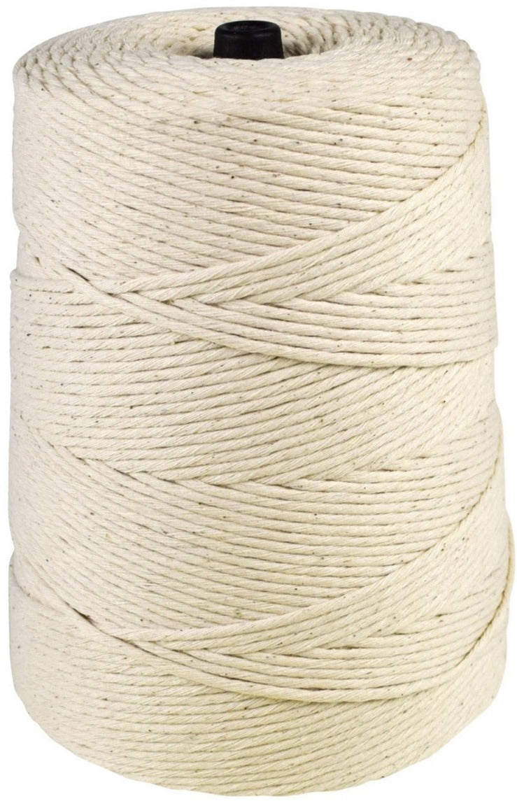 Premium Butcher Twine - 100% Cotton Cooking String for Tying Roasts, Poultry & Sausages - Heavy Duty Kitchen Twine for BBQ, Smoking & Meat Preparation