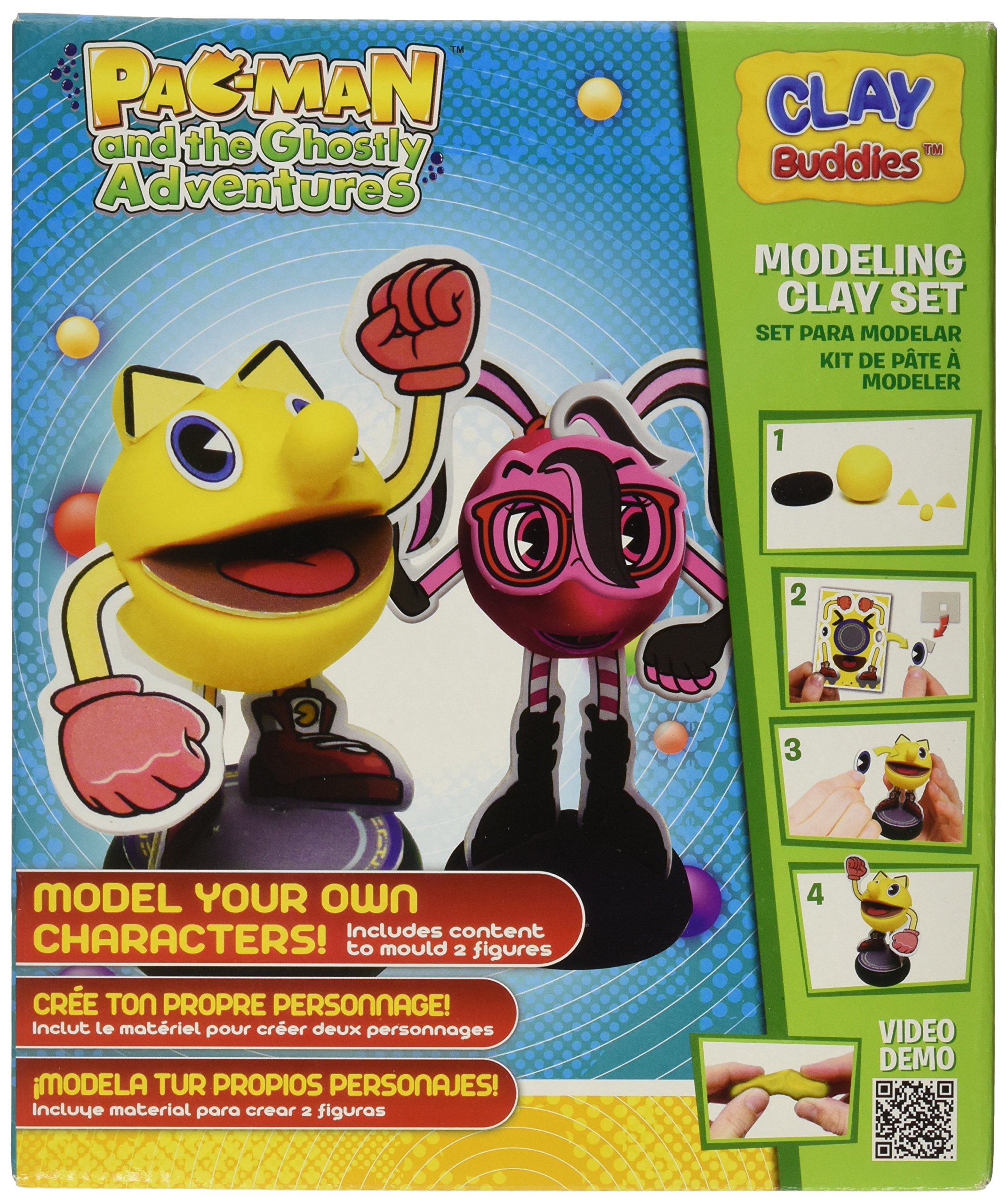 Giromax Pac-Man Starter Pack - Classic Arcade Game Set for Kids & Adults - Perfect for Family Game Nights & Retro Gaming Enthusiasts