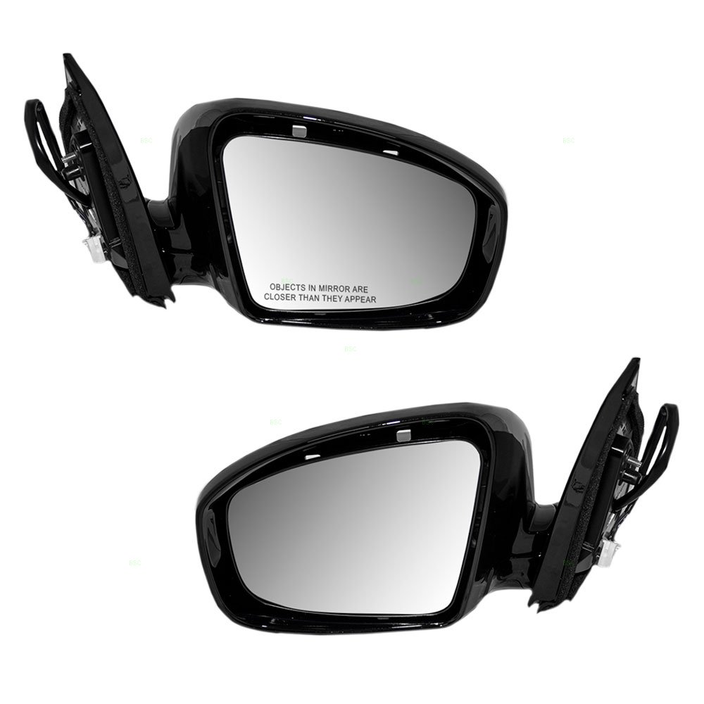 Heated Power Side View Mirrors for Nissan SUV - Driver & Passenger Replacement Parts 96302-1AA0C 96301-1AA0C | Perfect for Winter Driving & Enhanced Visibility