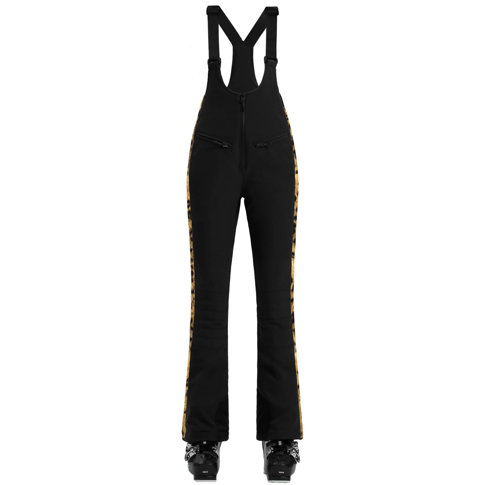 GSOU SNOW Women's Ski Bib Overalls - Insulated Waterproof Snow Pants for Skiing & Snowboarding - Windproof Winter Thermal Pants for Cold Weather - Perfect for Ski Resorts, Mountain Adventures & Outdoor Activities