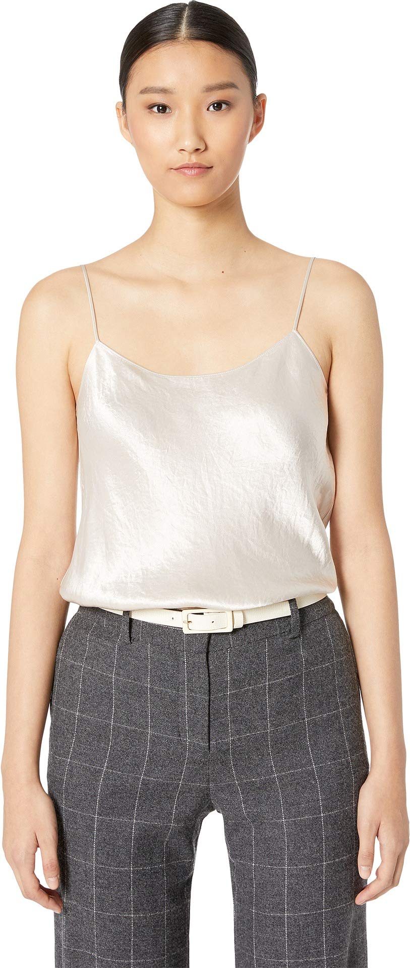 Vince Women's Cami Top - Soft Stretch Silk Camisole for Women, Elegant Sleeveless Tank Top with Adjustable Straps | Perfect for Layering, Office Wear, and Casual Outfits
