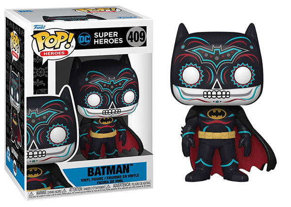 Batman Dia De Los DC Action Figure 409 - Collectible Superhero Toy for Fans & Gifts - Perfect for Display, Play & DC Comics Collections