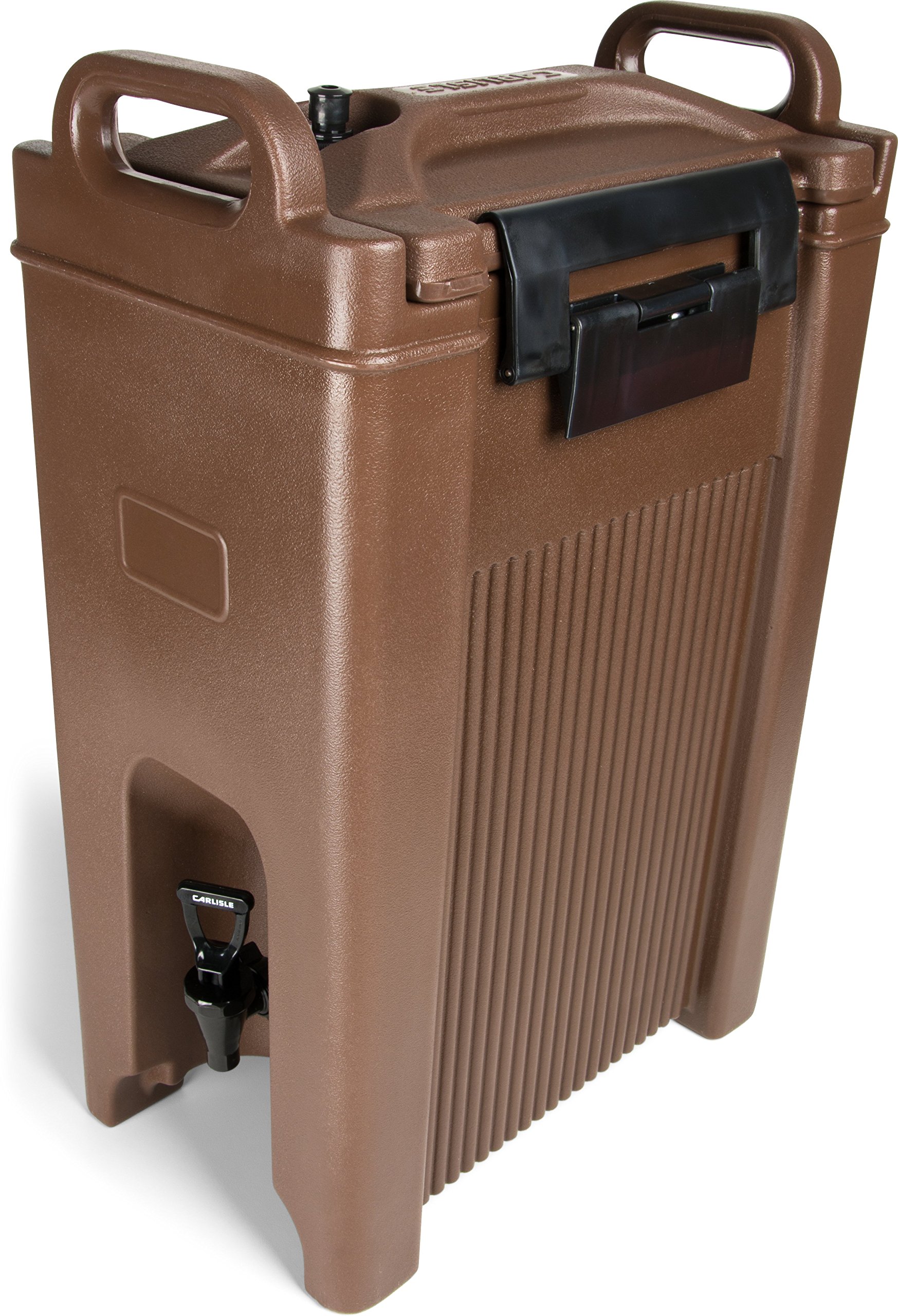 5-Gallon Insulated Beverage Dispenser for Coffee, Tea & Hot/Cold Drinks - Food-Grade Catering Dispenser with Handles, Durable PE Shell & PU Insulation - Perfect for Parties, Events & Catering Services - Made in USA