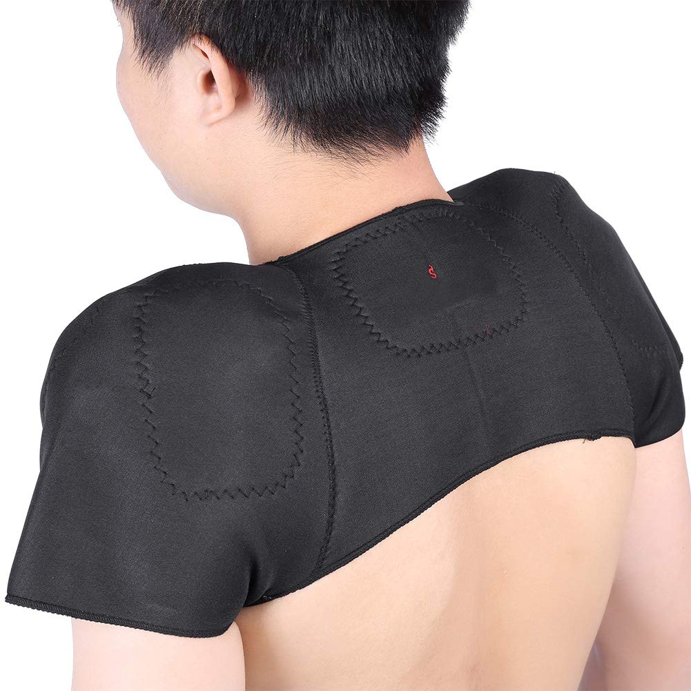 Electric Shoulder and Neck Heating Pad - Portable Pain Relief for Muscle Relaxation - Perfect for Outdoor Activities, Travel, and Home Use