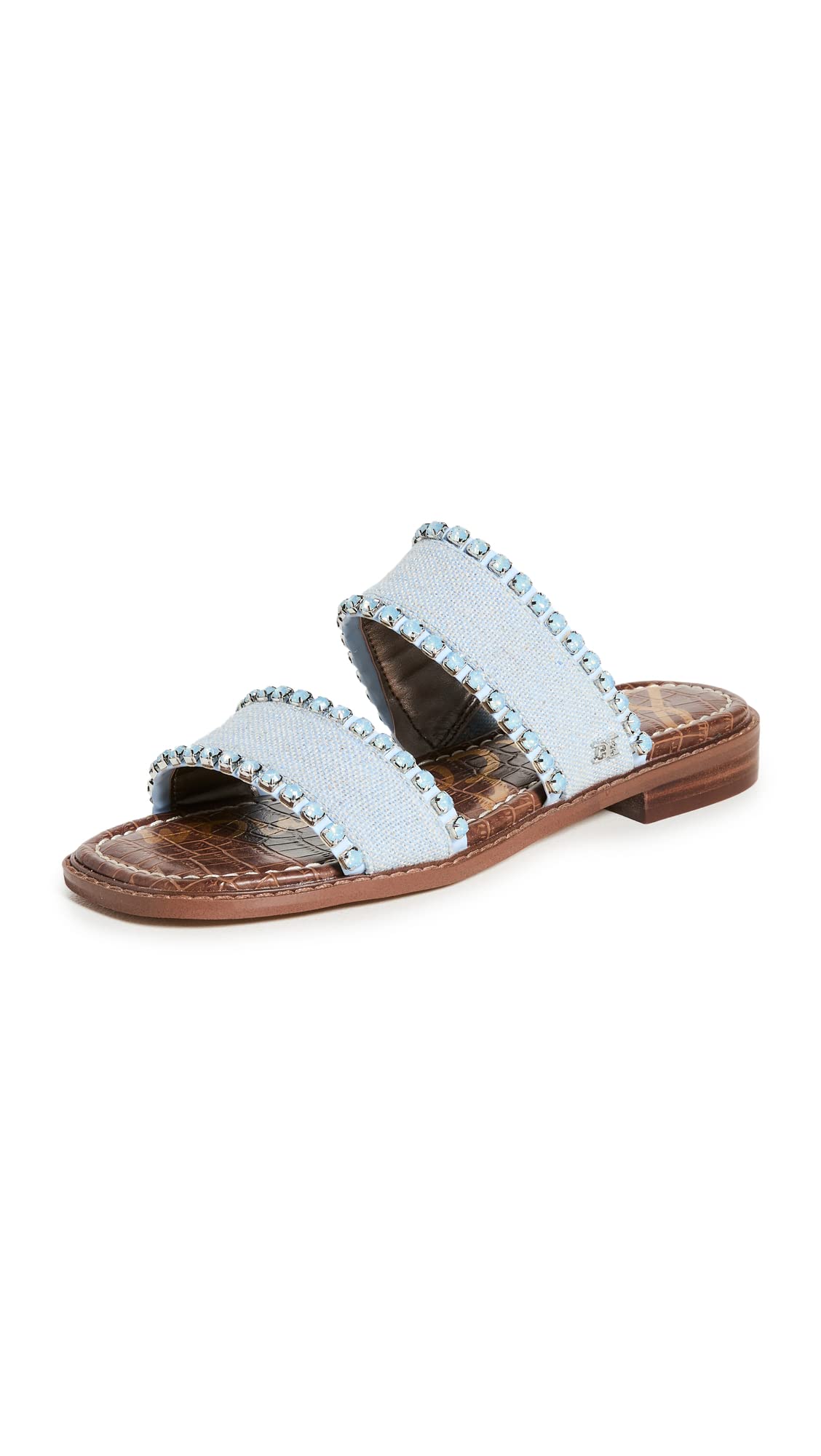 Sam Edelman Women's Hopie Slides - Comfortable Summer Sandals with Cushioned Footbed | Perfect for Beach, Pool, Vacation & Casual Wear