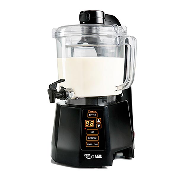Brewista NutraMilk Nut Processor - Professional Nut Milk Maker for Almond, Cashew & Soy Milk - Perfect for Vegan, Paleo & Dairy-Free Diets - Ideal for Home Kitchen & Healthy Lifestyle