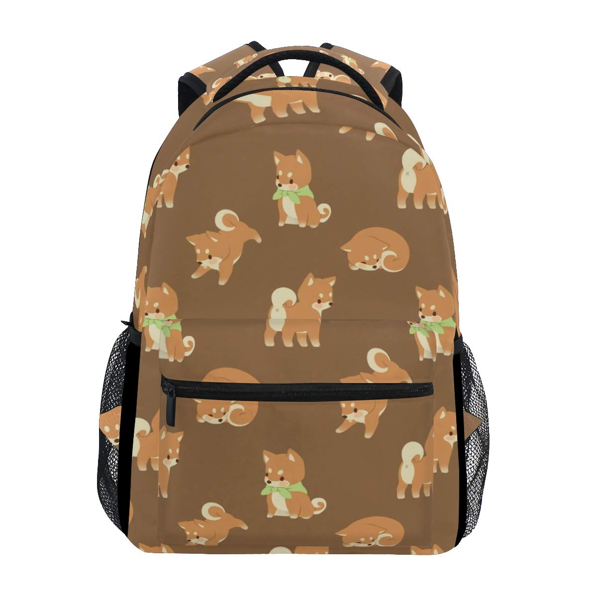 Cute Shiba Inu Dog Backpack - Lightweight School & College Backpack for Adults & Kids, Travel Daypack with Adjustable Straps - Perfect for School, Work, Travel & Anime Cosplay